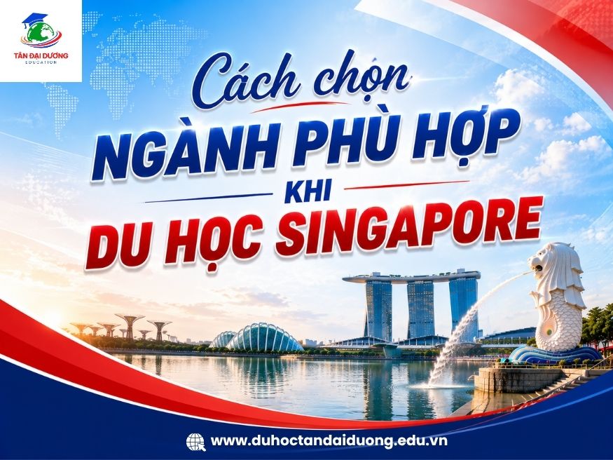 Cách chọn ngành phù hợp khi du học Singapore