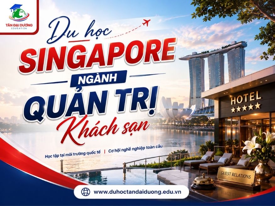 Lựa chọn du học Singapore ngành quản trị khách sạn