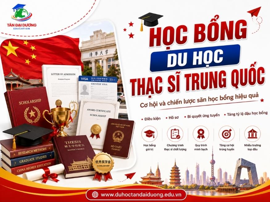 Học bổng du học thạc sĩ Trung Quốc