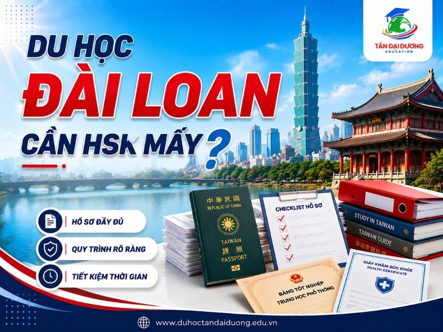 Du học Đài Loan cần HSK mấy
