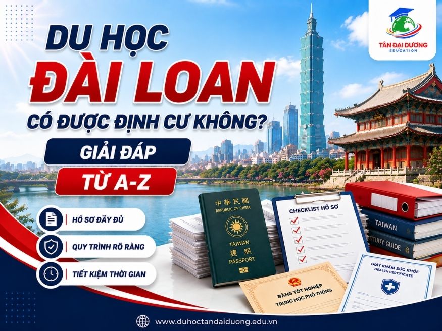 Du học Đài Loan có được định cư không