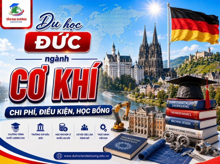 Du học Đức ngành cơ khí