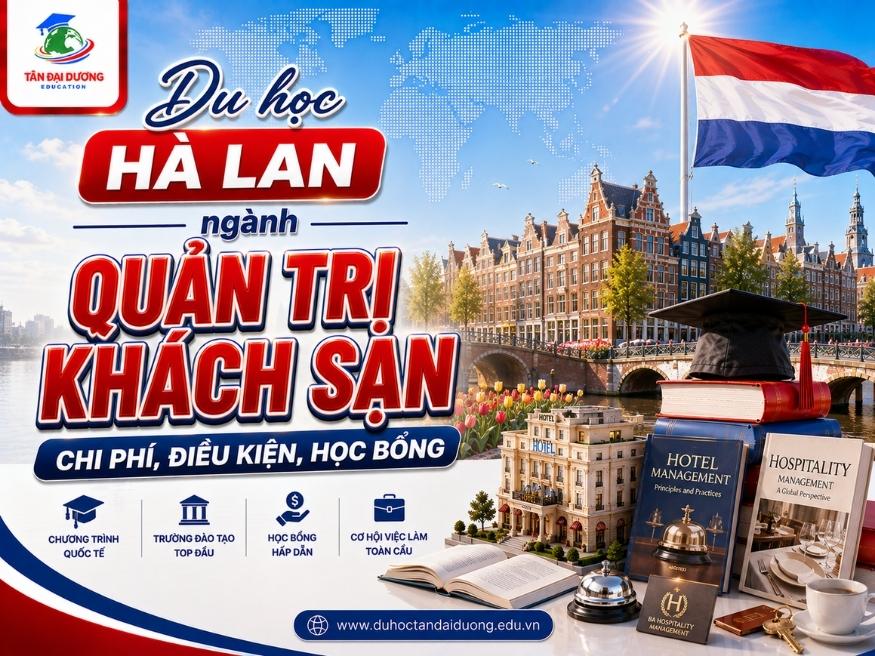 Du học Hà Lan ngành Quản trị Khách sạn