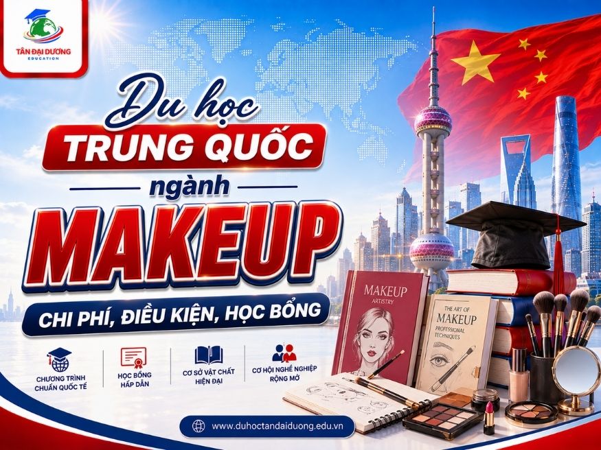 Du học Trung Quốc ngành makeup