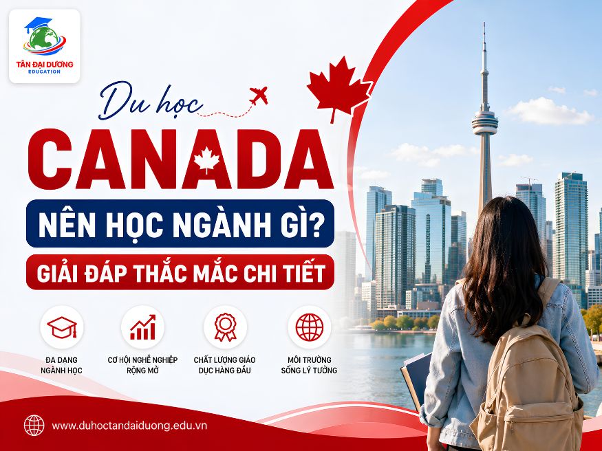 Du học Canada nên học ngành gì? Giải đáp thắc mắc chi tiết