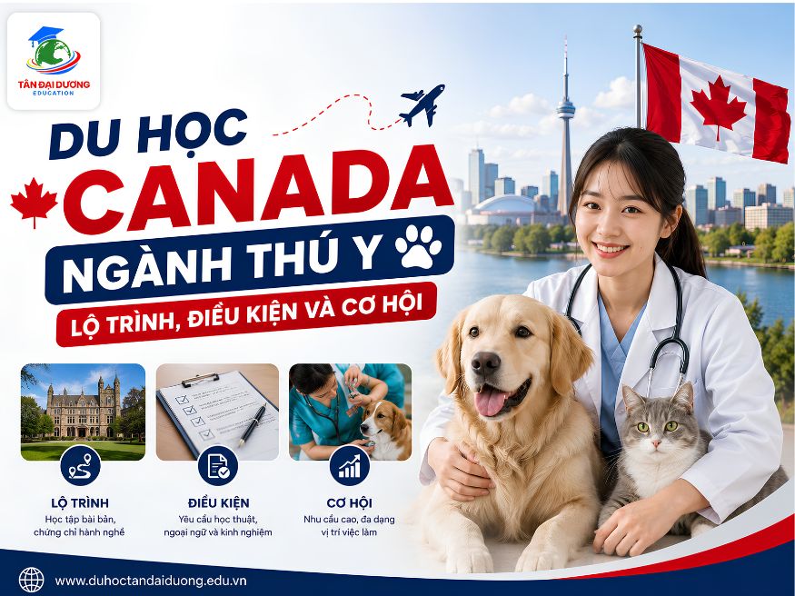 Tổng quan ngành thú y tại Canada và các lựa chọn nghề nghiệp