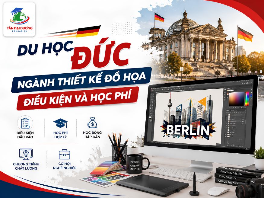 Du học Đức ngành thiết kế đồ họa là gì? Có phù hợp với bạn?