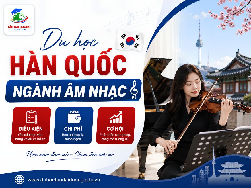 Toàn cảnh du học Hàn Quốc ngành Âm nhạc