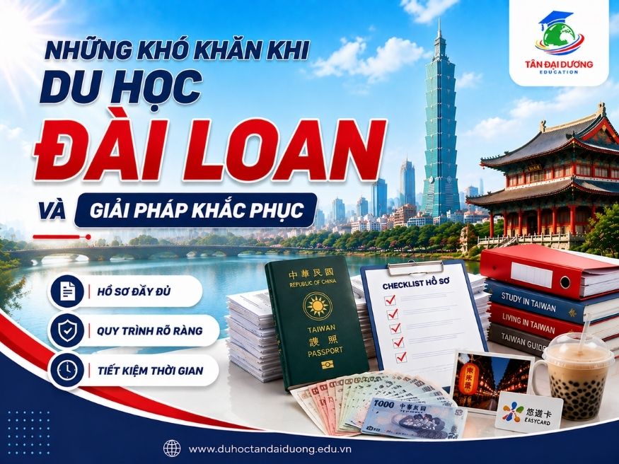 Những khó khăn khi du học Đài Loan