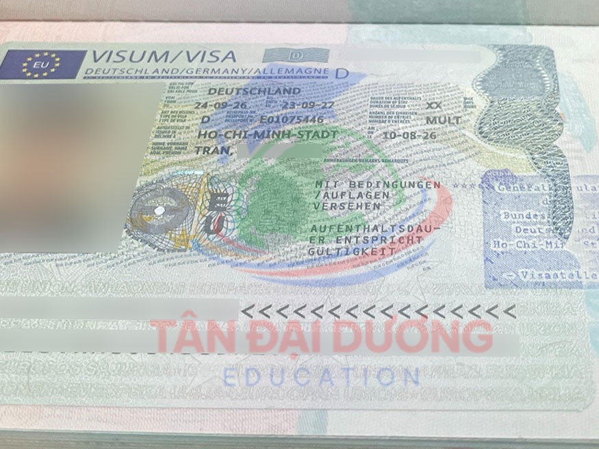 Visa du học Đức Trần.H.M