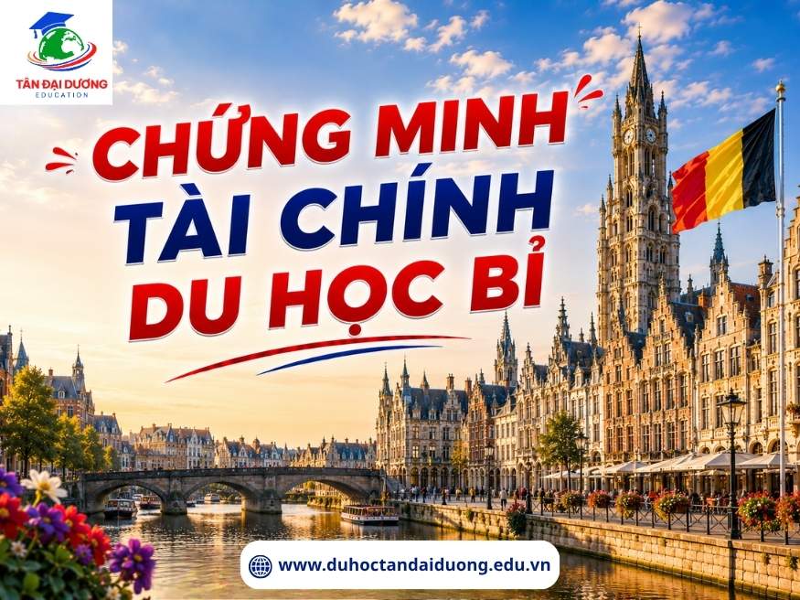Chứng minh tài chính du học Bỉ: Cách thức, chi phí