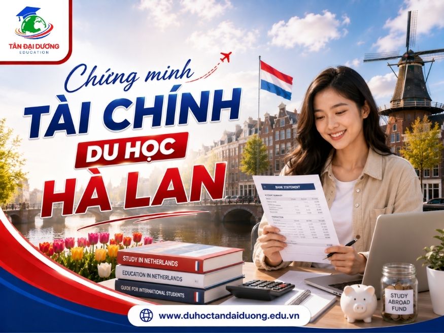 Chứng minh tài chính du học Hà Lan: Cách thức, chi phí