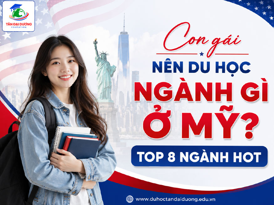 Con gái nên du học ngành gì ở Mỹ? Top 8 ngành hot