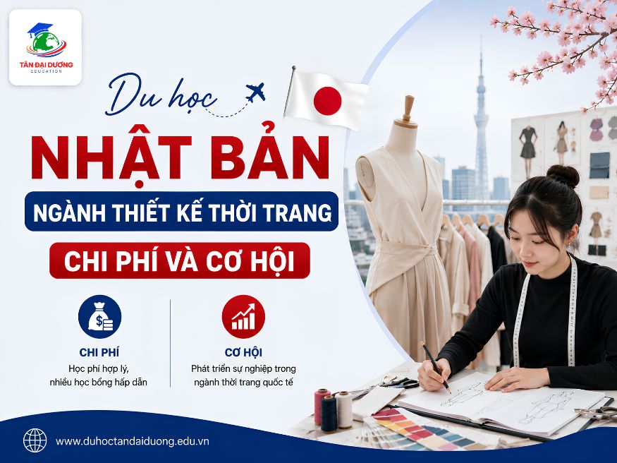 Vì sao nên du học Nhật Bản ngành thiết kế thời trang?
