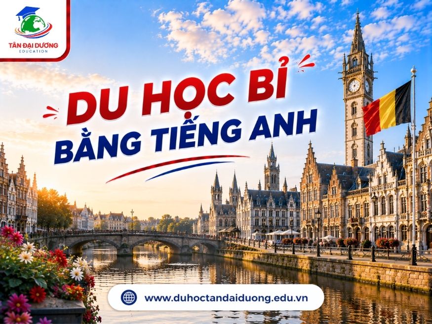 Du học Bỉ bằng tiếng Anh: Điều kiện, chi phí