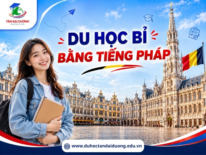 Du học Bỉ bằng tiếng Pháp: Điều kiện, chi phí, lộ trình