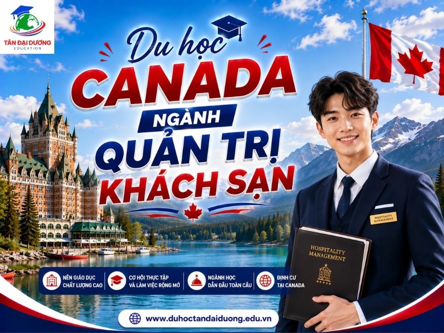 Du học Canada ngành quản trị khách sạn: Điều kiện, chi phí