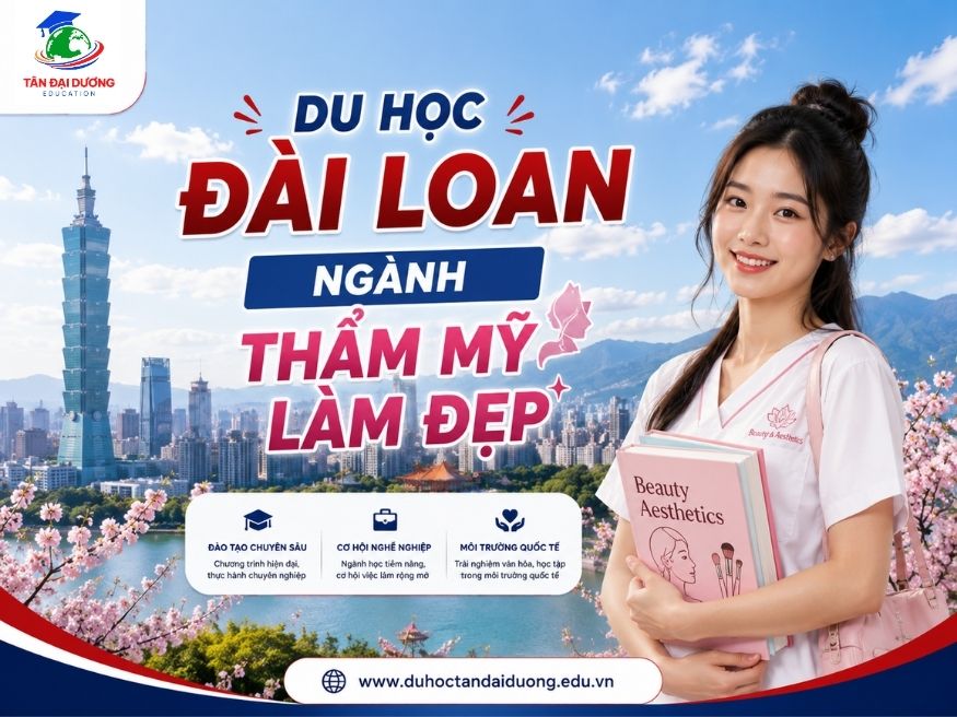 Du học Đài Loan ngành thẩm mỹ làm đẹp: Điều kiện, chi phí
