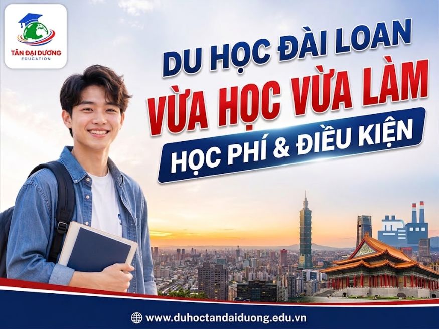 Du học Đài Loan vừa học vừa làm: Học phí và điều kiện