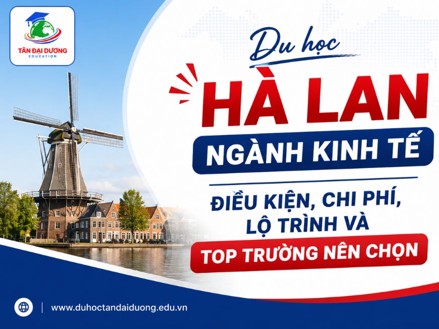 Du học Hà Lan ngành kinh tế: Điều kiện, chi phí và lộ trình