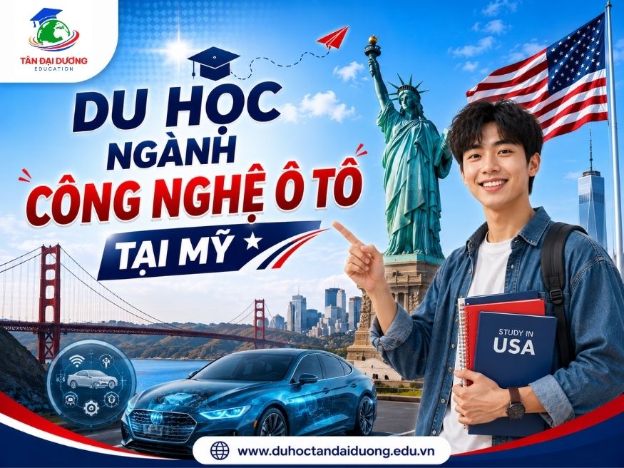Du học ngành công nghệ ô tô tại Mỹ: Điều kiện, chi phí