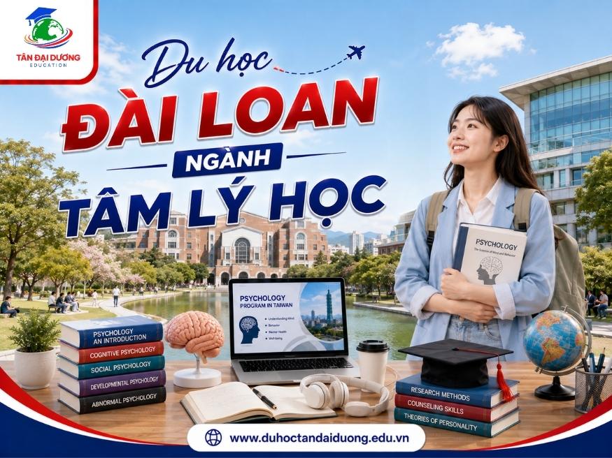 Lí do nên du học ngành tâm lý học ở Đài Loan