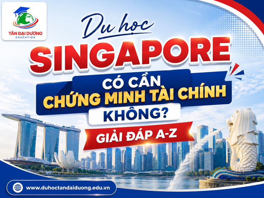 Du học Singapore có cần chứng minh tài chính không?