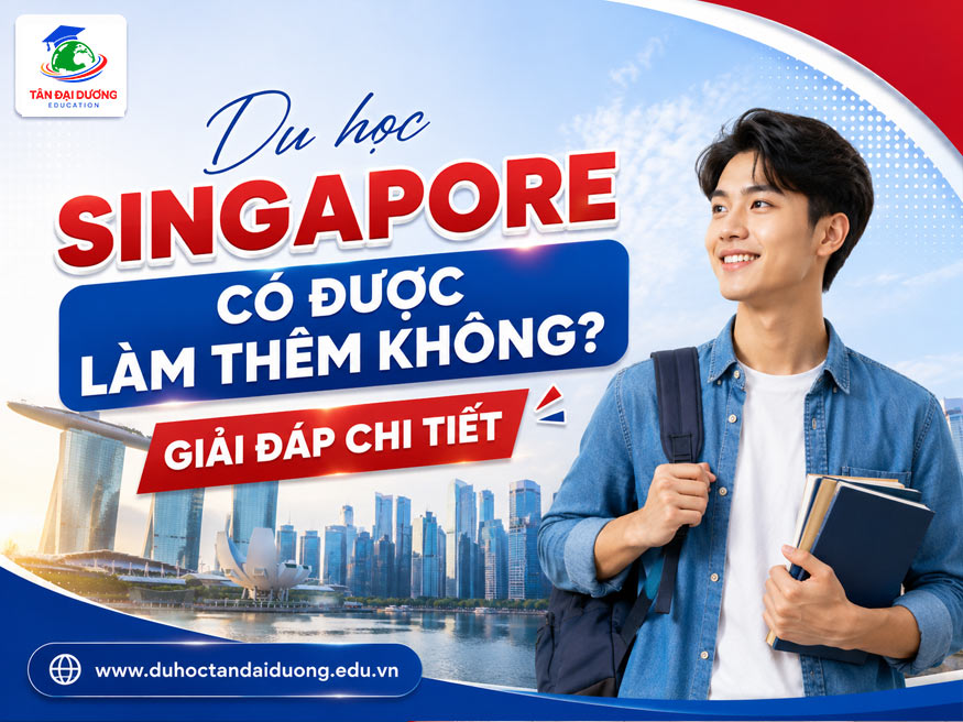 Du học Singapore có được làm thêm không? Giải đáp chi tiết