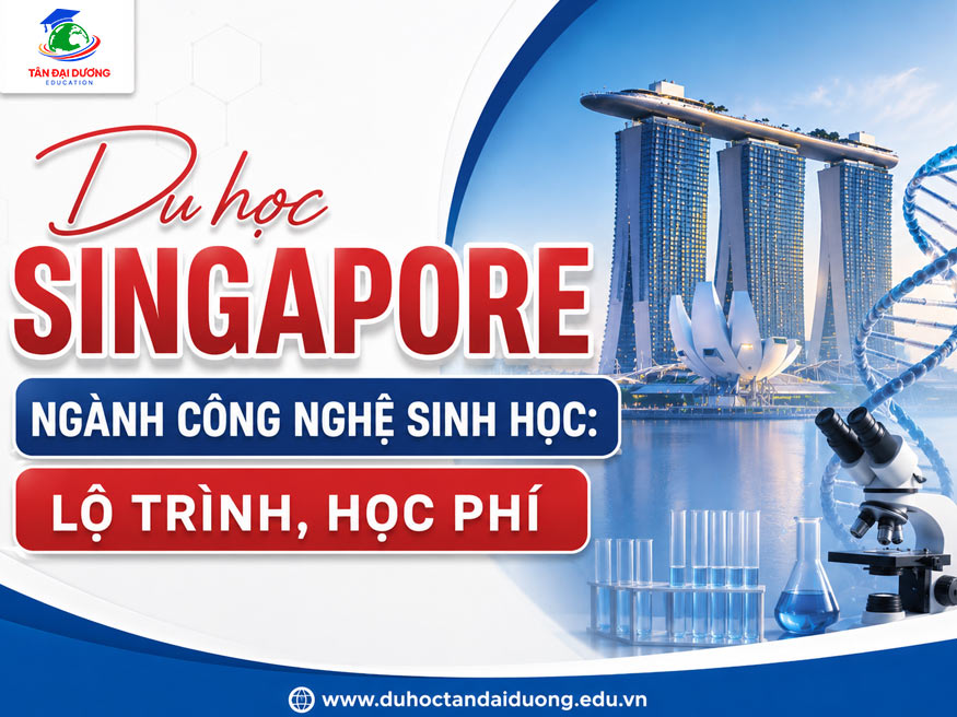 Du học Singapore ngành công nghệ sinh học: Lộ trình, học phí