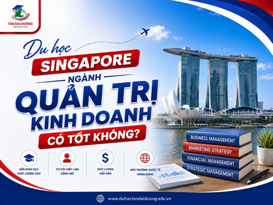 Du học Singapore ngành quản trị kinh doanh có tốt không?