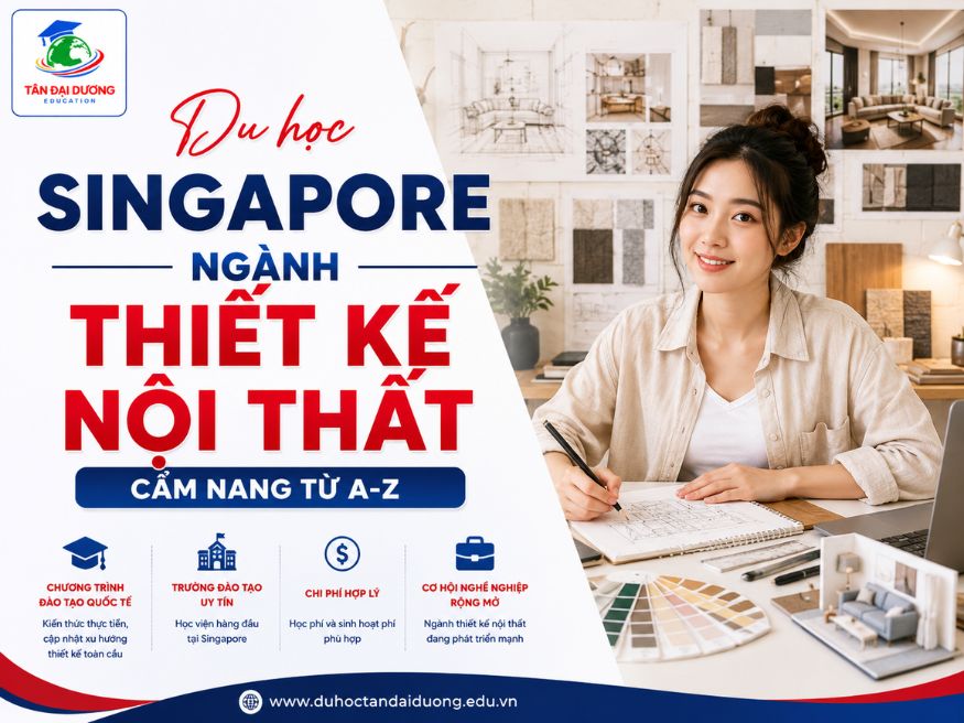 Du học Singapore ngành thiết kế nội thất: Cẩm nang từ A-Z