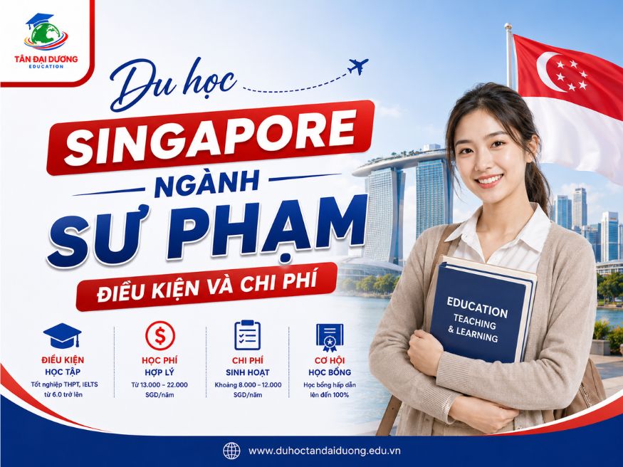 Du học Singapore ngành sư phạm: Điều kiện và chi phí