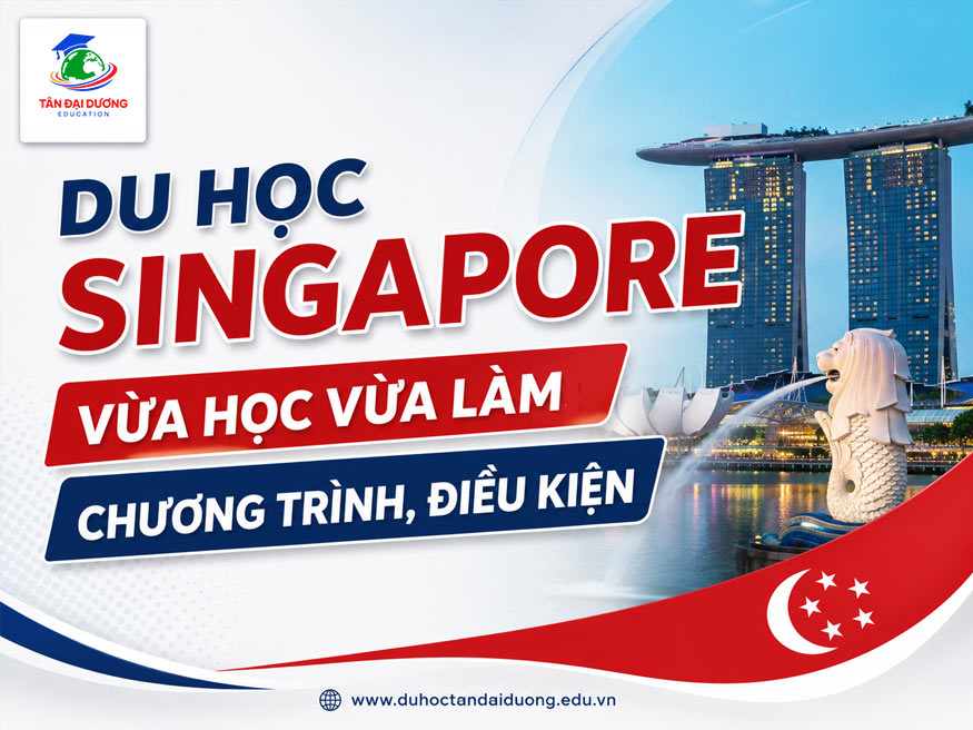 Du học Singapore vừa học vừa làm: Chương trình, điều kiện