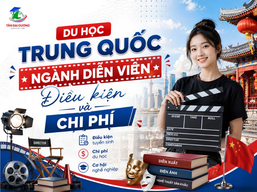Du học Trung Quốc ngành diễn viên: Điều kiện và chi phí