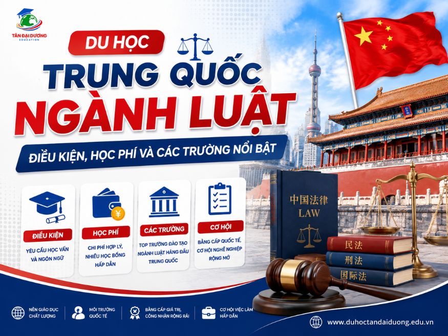 Du học Trung Quốc ngành luật: Điều kiện, học phí và các trường nổi bật