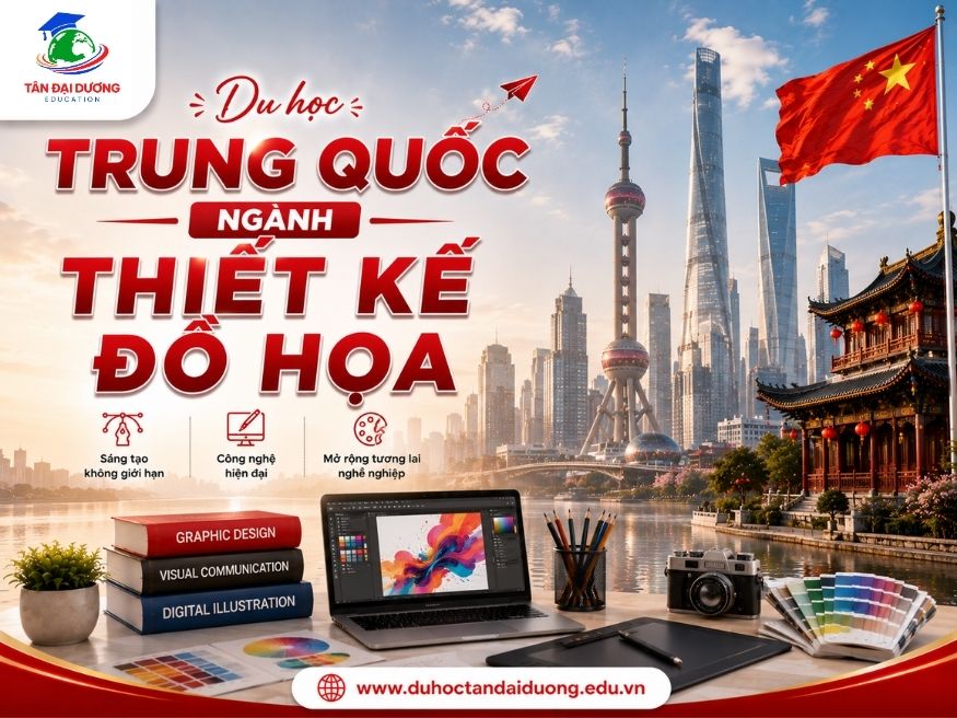 Du học Trung Quốc ngành thiết kế đồ họa