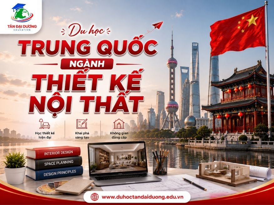 Lựa chọn du học Trung Quốc ngành thiết kế nội thất