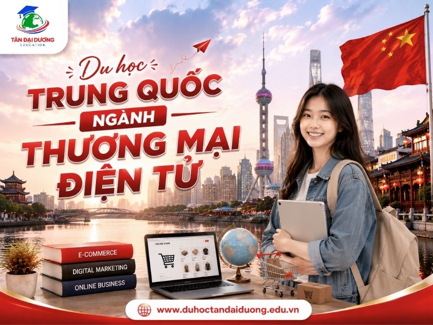 Du học Trung Quốc ngành thương mại điện tử