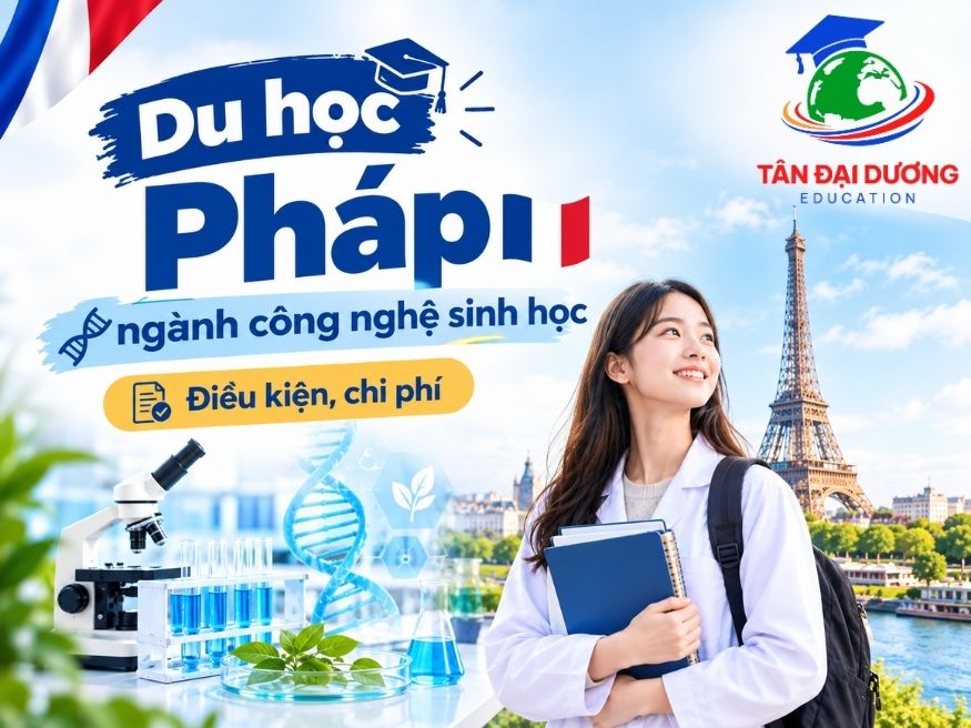 Du học Pháp ngành công nghệ sinh học