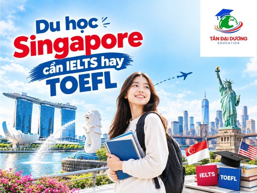 Du học Singapore cần IELTS hay TOEFL