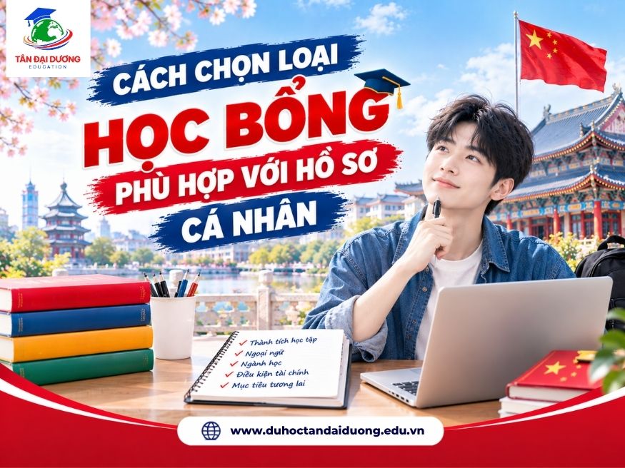 Cách chọn loại học bổng phù hợp với hồ sơ cá nhân