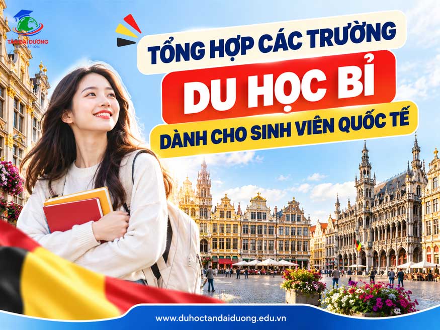 Tổng hợp các trường du học Bỉ dành cho sinh viên quốc tế