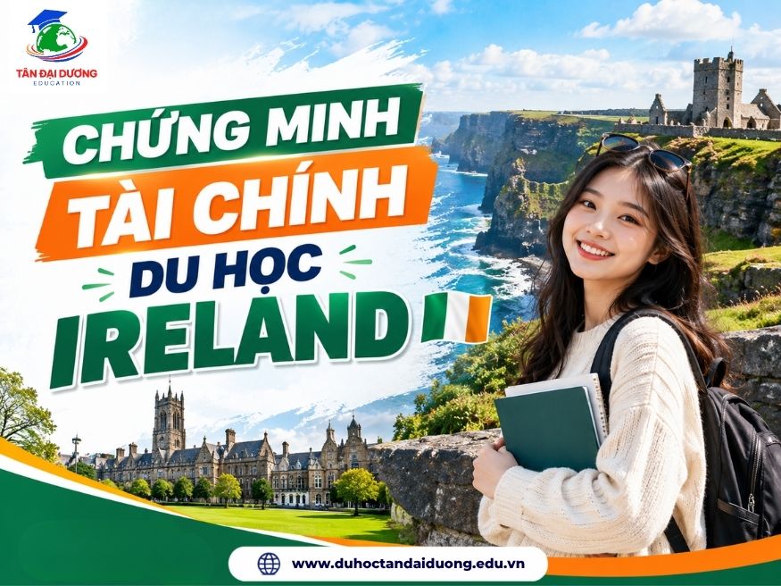 Chứng minh tài chính du học Ireland: Hồ sơ, quy trình