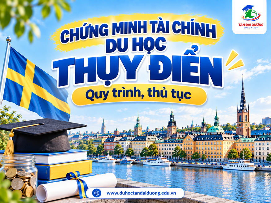 Chứng minh tài chính du học Thụy Điển: Quy trình, thủ tục