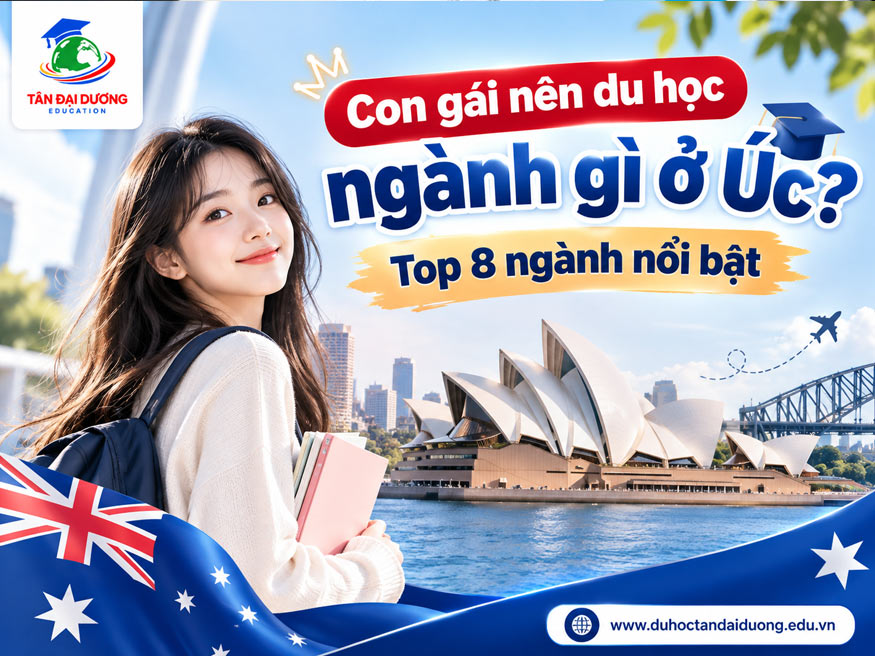 Con gái nên du học ngành gì ở Úc? Top 8 ngành nổi bật