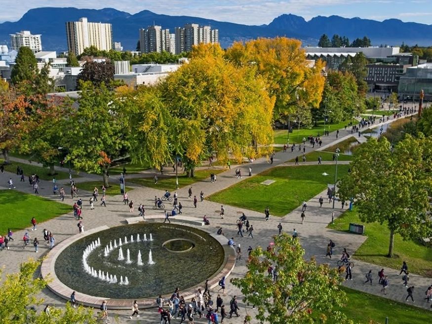 Đại học The University of British Columbia trên bảng xếp hạng quốc tế