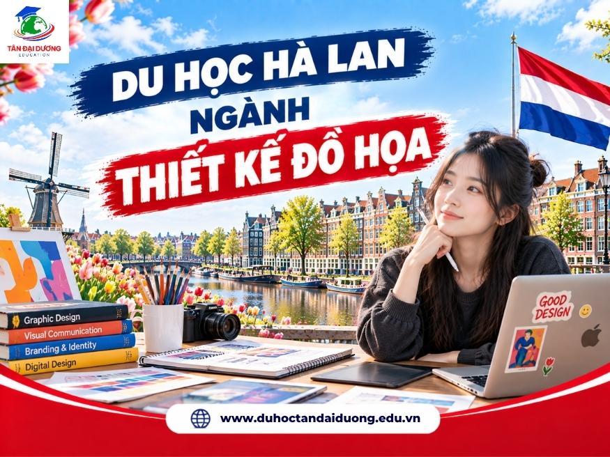 Du học Hà Lan ngành thiết kế đồ họa: Điều kiện, chi phí