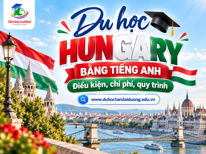 Du học Hungary bằng tiếng Anh: Điều kiện, chi phí, quy trình