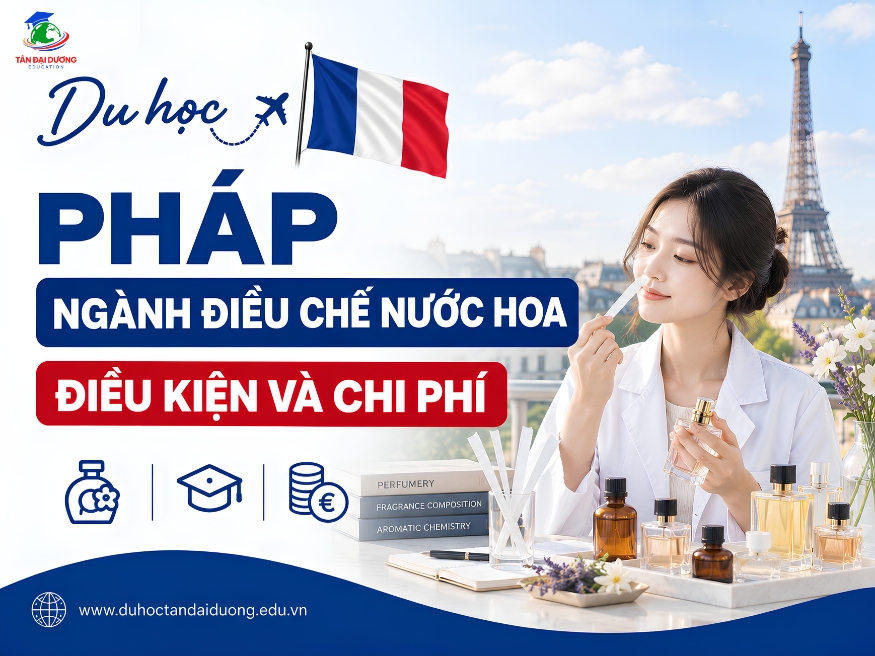 Tổng quan về du học Pháp ngành điều chế nước hoa