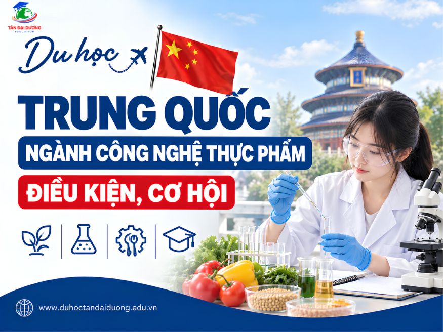 Tổng quan ngành công nghệ thực phẩm và tiềm năng du học tại Trung Quốc